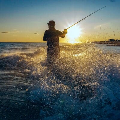 Fishing in the sea image - category image for our fishing tackle range